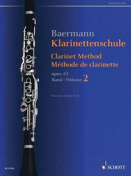 Clarinet Method, Op. 63: Volume 2, Nos. 34-52 - Revised Edition