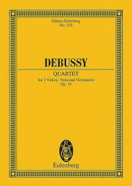 Title: String Quartet in G minor, Op. 10, Author: Claude Debussy