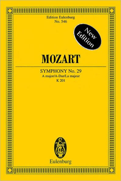 Symphony No. 29 in A Major, K201