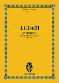 Title: Sinfonia in D Major, Op. 18/4: Study Score, Author: Johann Christian Bach