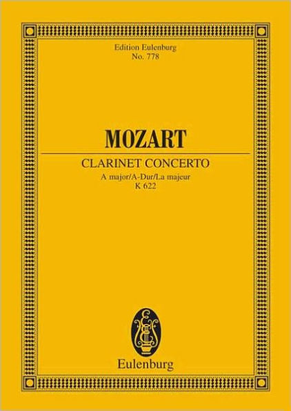 Clarinet Concerto, K. 622 in A Major