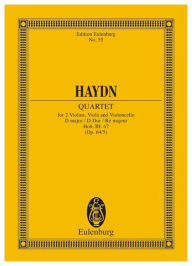 Title: String Quartet in D Major, Op. 64/5, Hob.III:67: Study Score, Author: Joseph Haydn