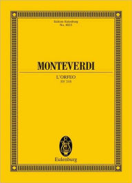 Title: L'Orfeo: Score, Author: Claudio Monteverdi