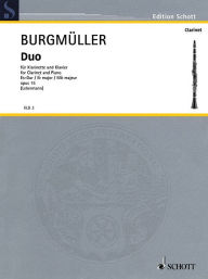 Title: Duo in E-Flat Major, Op. 15: Clarinet and Piano, Author: Norbert Burgmuller