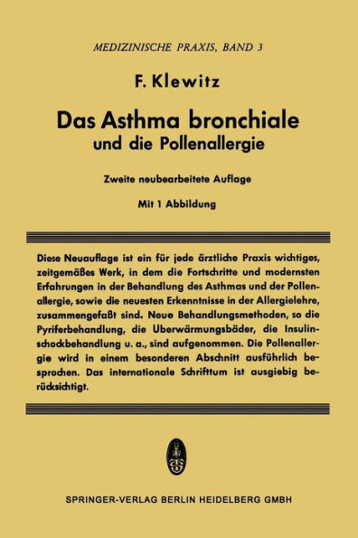 Das Asthma Bronchiale und die Pollenallergie