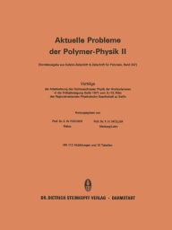 Title: Vortrï¿½ge der Arbeitssitzung des Fachausschusses Physik der Hochpolymeren in der Frï¿½hjahrstagung Berlin 1971 vom 9.-13. Mï¿½rz des Regionalverbandes Physikalische Gesellschaft zu Berlin, Author: E.W. Fischer