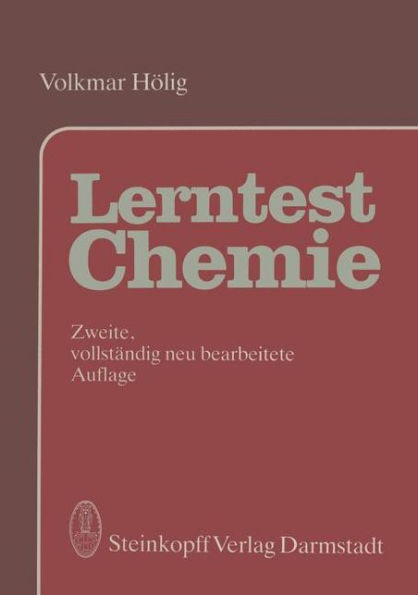 Lerntest Chemie: Allgemeine Anorganische und Organische Chemie / Edition 2