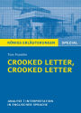 Crooked Letter, Crooked Letter von Tom Franklin. Königs Erläuterungen Spezial.: Textanalyse und Interpretation in englischer Sprache, mit ausführlicher Inhaltsangabe und Prüfungsaufgaben mit Lösungen