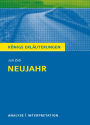 Neujahr von Juli Zeh.: Textanalyse und Interpretation mit ausführlicher Inhaltsangabe und Abituraufgaben mit Lösungen
