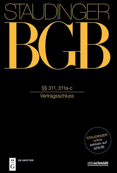 §§ 311, 311a-c: (Vertragsschluss)