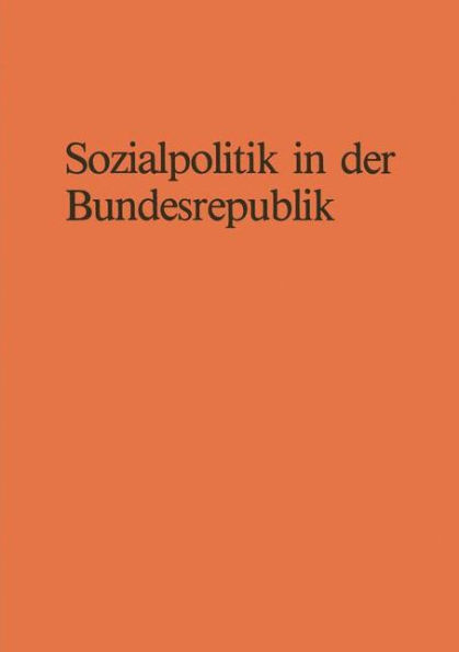 Sozialpolitik in der Bundesrepublik