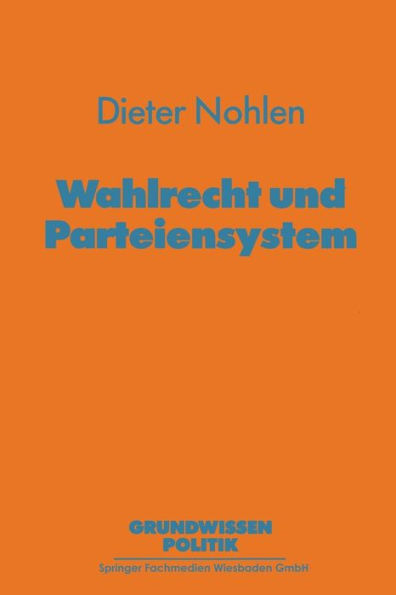 Wahlrecht und Parteiensystem