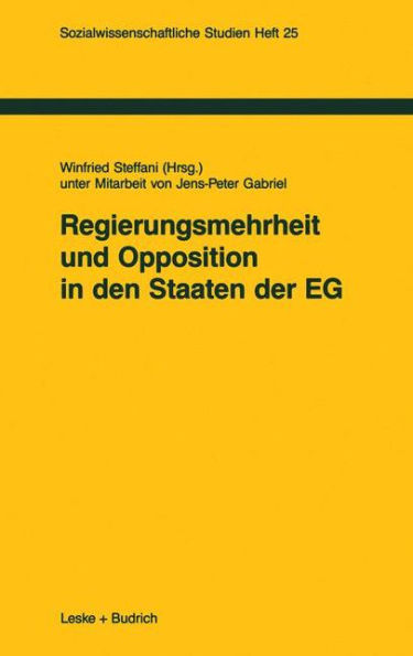 Regierungsmehrheit und Opposition in den Staaten der EG