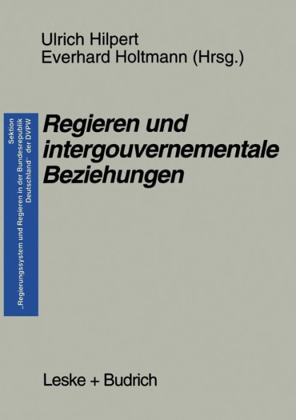 Regieren und intergouvernementale Beziehungen