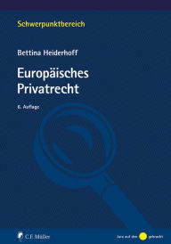 Title: Europäisches Privatrecht, Author: Bettina Heiderhoff