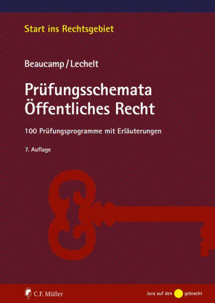 Prüfungsschemata Öffentliches Recht: 100 Prüfungsprogramme mit Erläuterungen