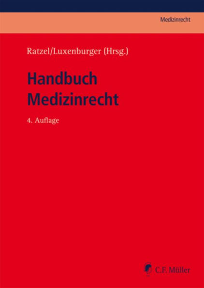 Handbuch Medizinrecht