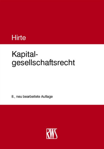 Kapitalgesellschaftsrecht