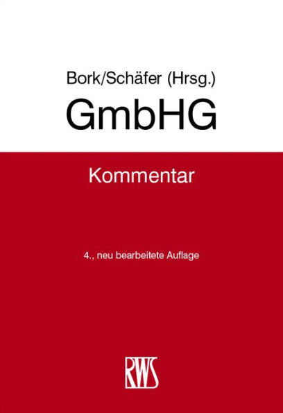 GmbHG: Kommentar