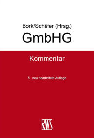 Title: GmbHG, Author: Reinhard Bork