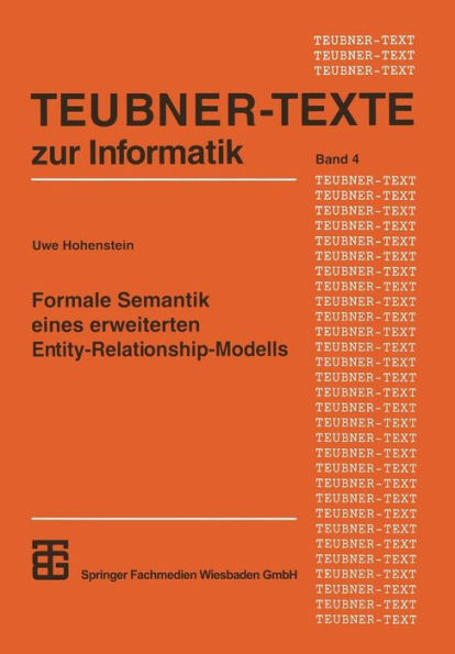 Formale Semantik eines erweiterten Entity-Relationship-Modells