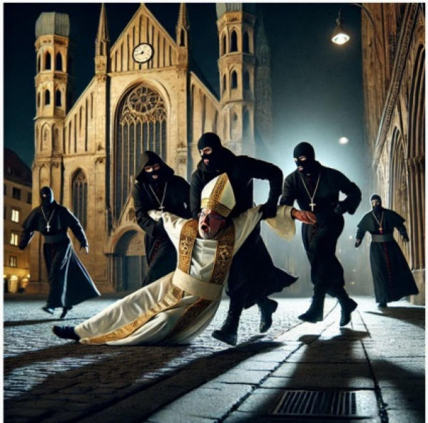 La última confesión. Silencio de culpa: los testículos delante de la cámara de vídeo en directo.....