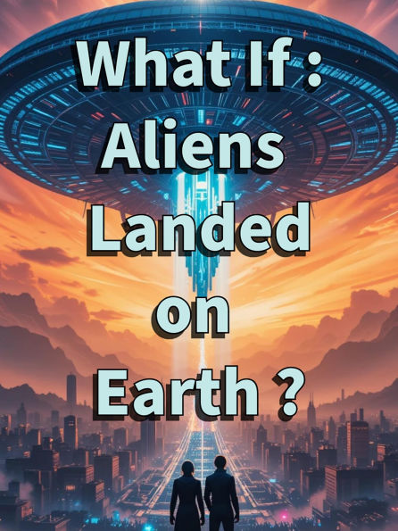 What If : Aliens Landed on Earth ?: A Fictional First Contact That Challenges Everything We Believe About Ourselves