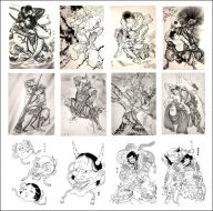 JAPANISCHE TATTOOS PAKET - 3 eBooks Japanische Tattoo Design Vorlagen - Japanese Demons - Japanese Heros - Japanese Horicho.