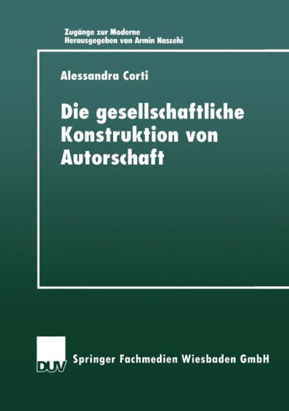 Die gesellschaftIiche Konstruktion von Autorschaft