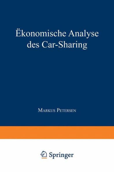 Ökonomische Analyse des Car-Sharing