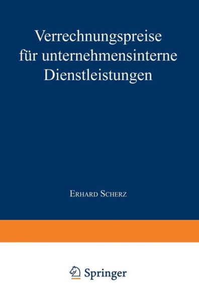 Verrechnungspreise für unternehmensinterne Dienstleistungen