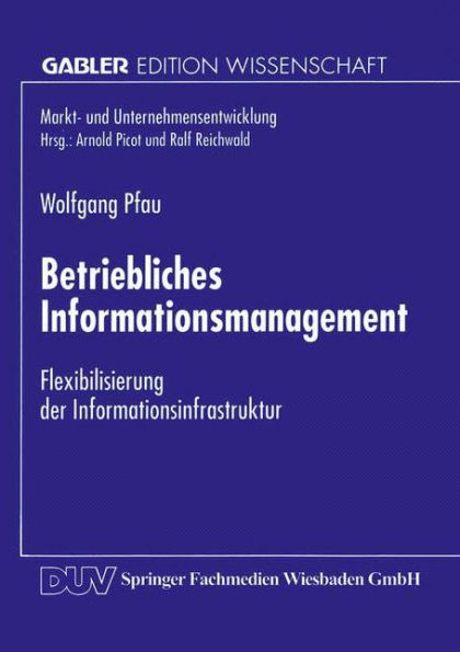 Betriebliches Informationsmanagement: Flexibilisierung der Informationsinfrastruktur