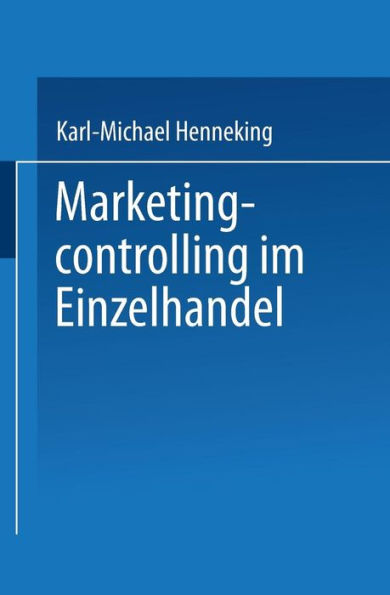 Marketingcontrolling im Einzelhandel