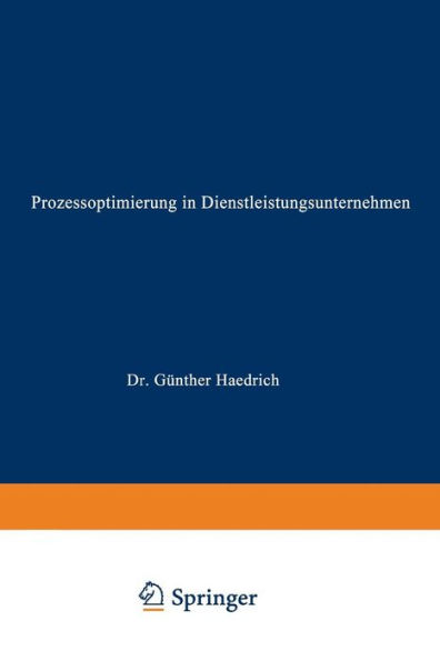 Prozessoptimierung in Dienstleistungsunternehmen