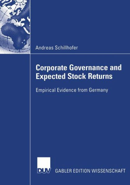 Corporate Governance and Expected Stock Returns: Empirical Evidence from Germany