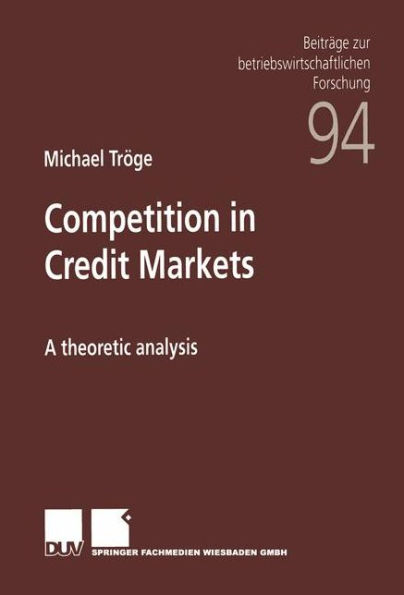 Competition Credit Markets: A theoretic analysis