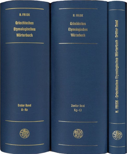 Griechisches etymologisches Worterbuch, Bd. 1: A - Ko