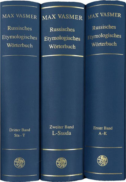 Russisches etymologisches Worterbuch / Band 1: A - K