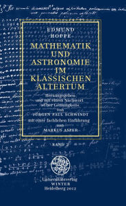 Title: Mathematik und Astronomie im klassischen Altertum: Band 2, Author: Edmund Hoppe