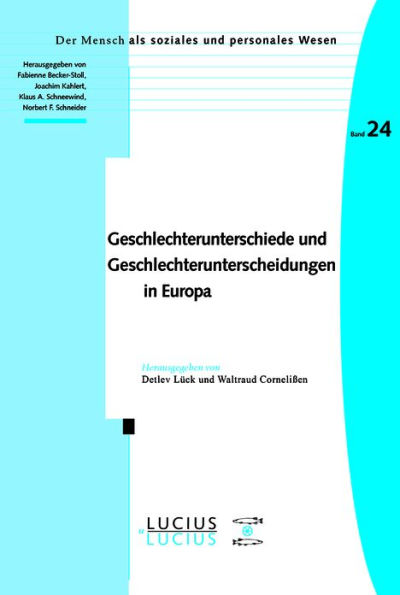 Geschlechterunterschiede und Geschlechterunterscheidungen in Europa