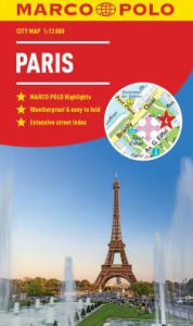 Title: Paris Marco Polo City Map, Author: Marco Polo Travel Publishing