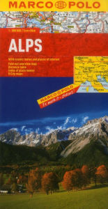 Title: Alps Marco Polo Map, Author: P Beynon-Davies