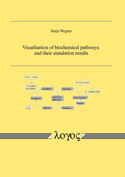 Visualisation of biochemical pathways and their simulation results