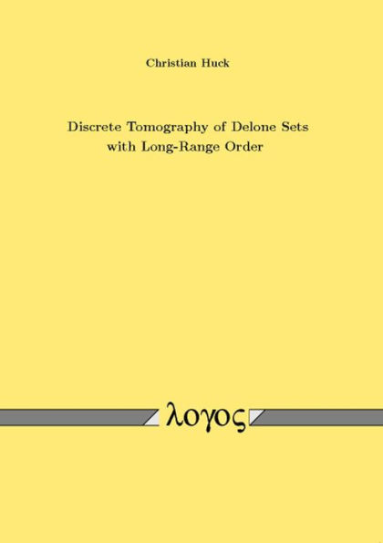 Discrete Tomography of Delone Sets with Long-Range Order