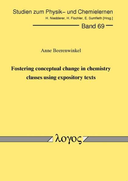 Fostering conceptual change in chemistry classes using expository texts