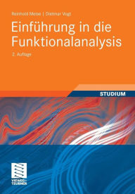 Title: Einführung in die Funktionalanalysis, Author: Reinhold Meise