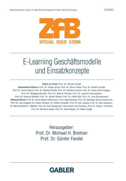 E-Learning Geschäftsmodelle und Einsatzkonzepte