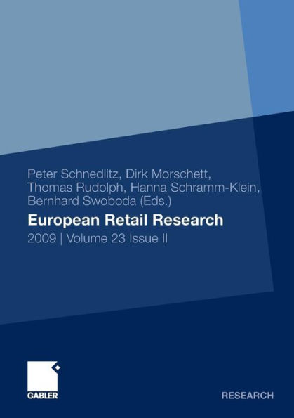 European Retail Research: 2009 Volume 23 Issue II