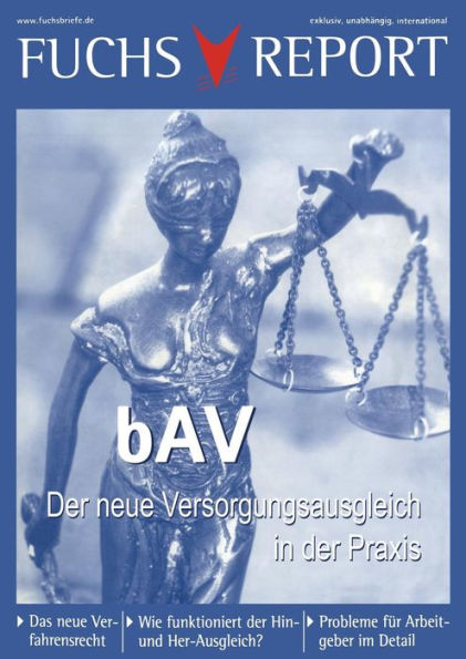 bAV - der neue Versorgungsausgleich