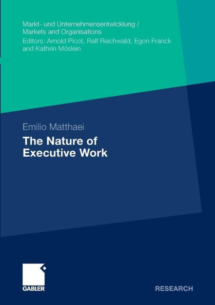 The Nature of Executive Work